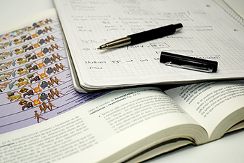 Libros de bachiller para estudiantes.