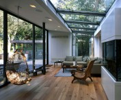 Chalet con terrazas acristaladas, una nueva tendencia