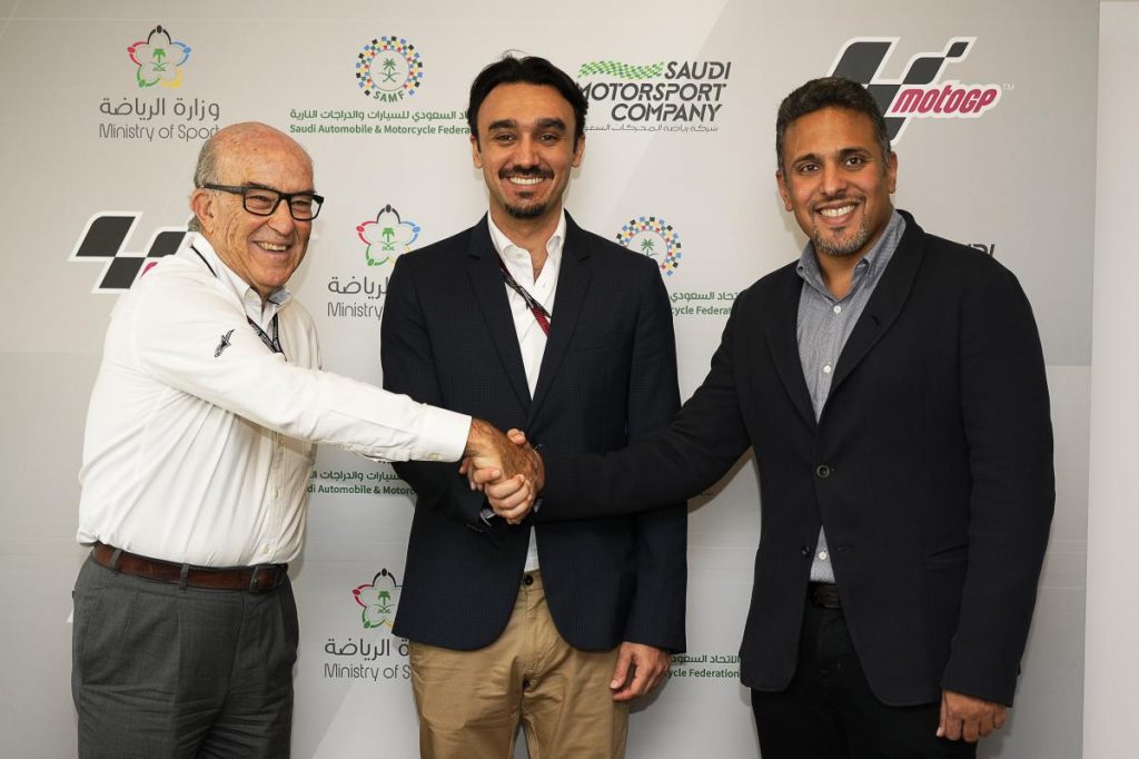 Memorando de Entendimiento firmado entre Dorna Sports y Saudi Motorsport Company