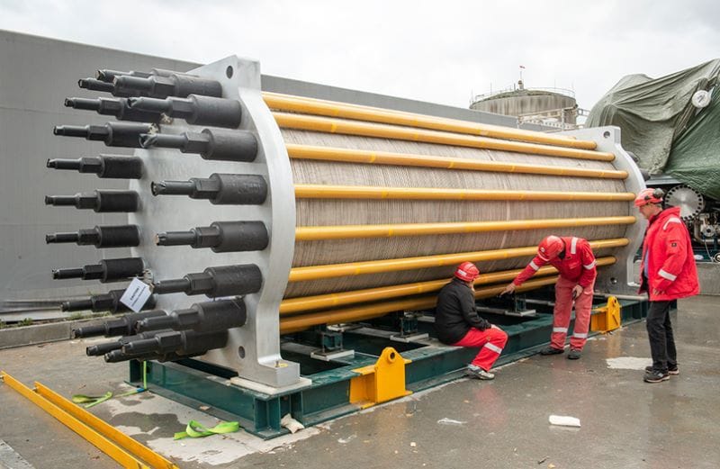 El electrolizador más grande del mundo llega a Noruega para ampliar proyectos de hidrógeno verde