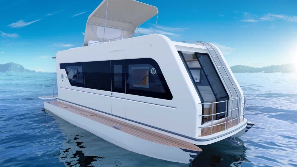 La caravana de lujo Caracat prolonga la vida útil de la RV desde tierra hasta mar abierto