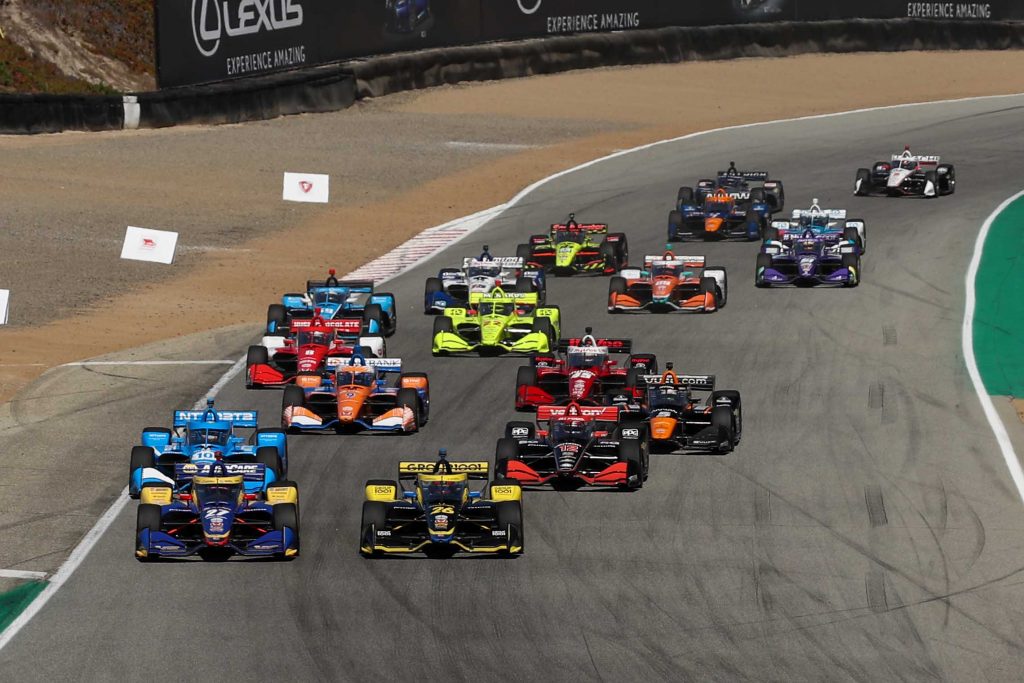 Parrilla IndyCar: septiembre de 2022 (Laguna Seca)