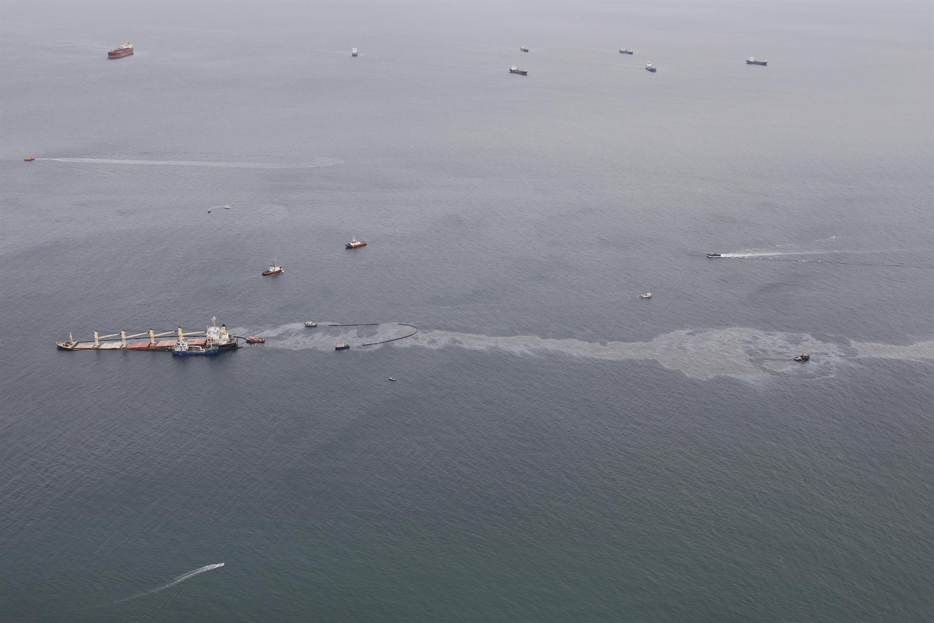 Un software predice el movimiento del petróleo vertido en el mar en 5 minutos