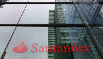 Vista general de la sede de Santander en Londres.