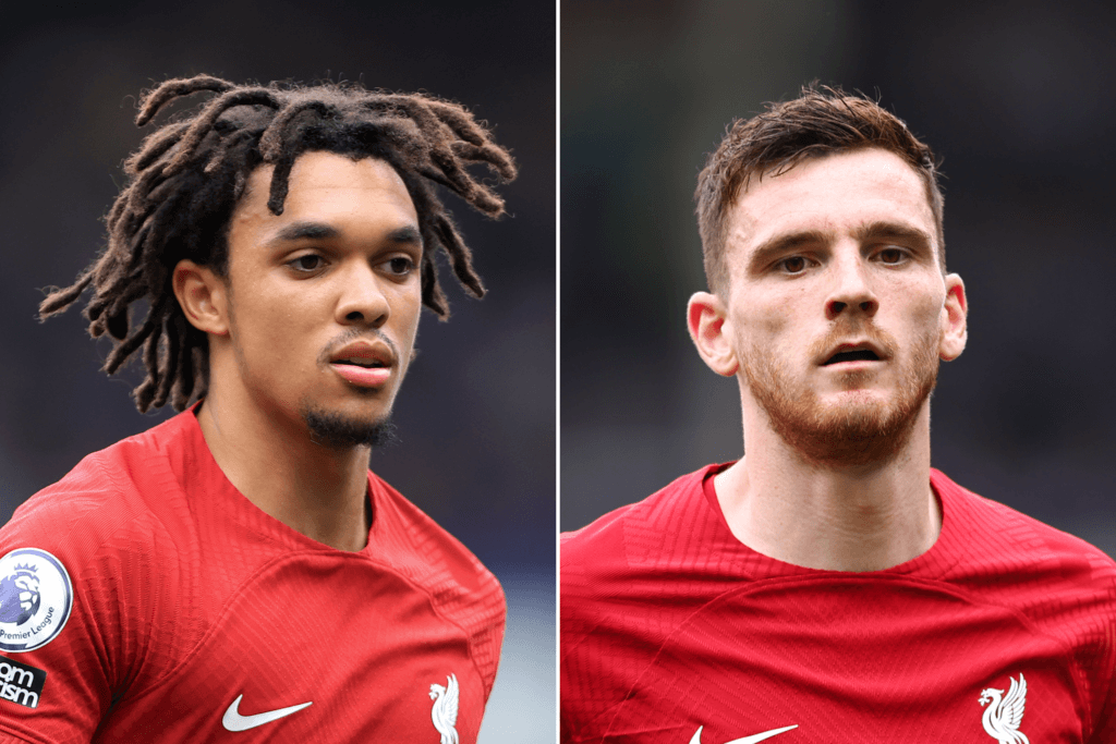 Un examen de la falta de impacto de ataque de Robertson y Alexander-Arnold para el Liverpool