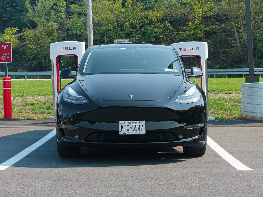 El SUV eléctrico Tesla Model Y.