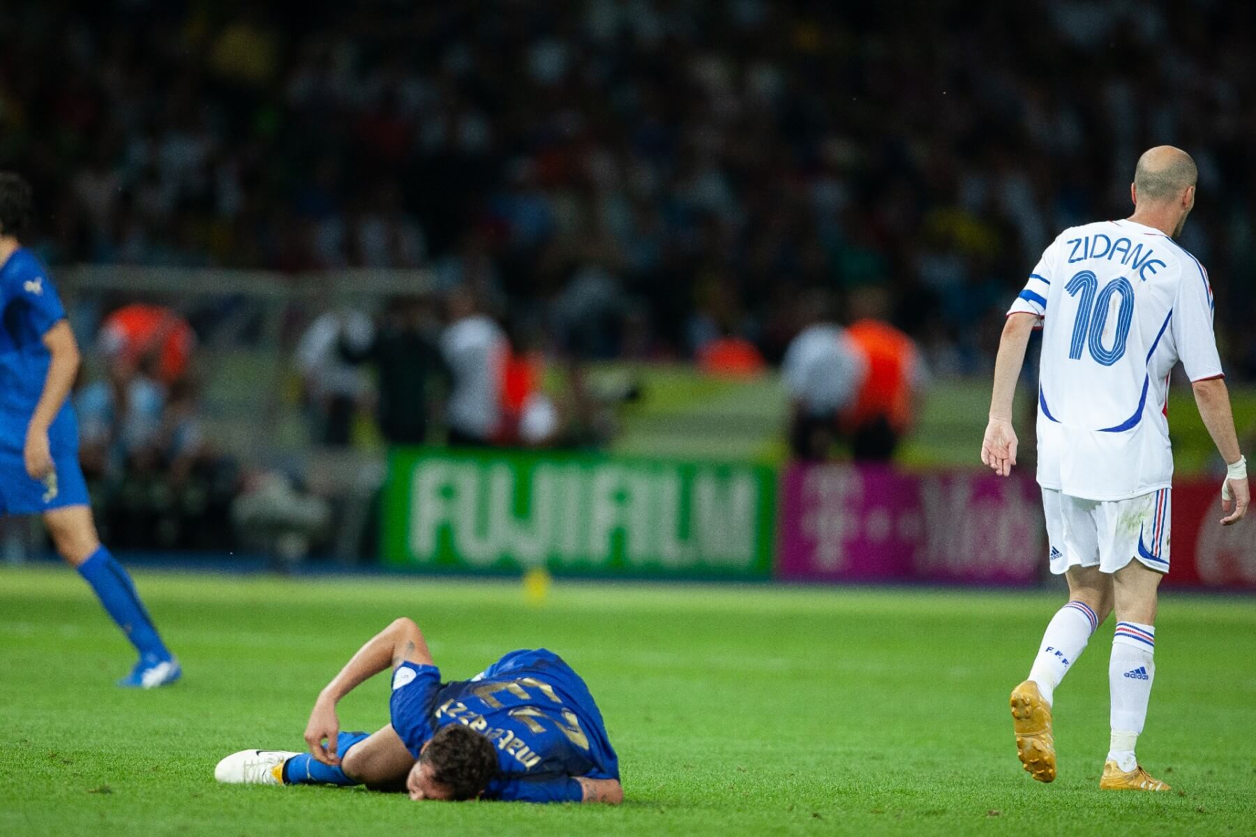 La carrera de Zidane terminó en desgracia (Foto: Getty Images)