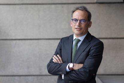 Alfonso García Mora, vicepresidente para Europa y América Latina de la Corporación Financiera Internacional del Banco Mundial, en el consejo de redacción de EL PAÍS.
