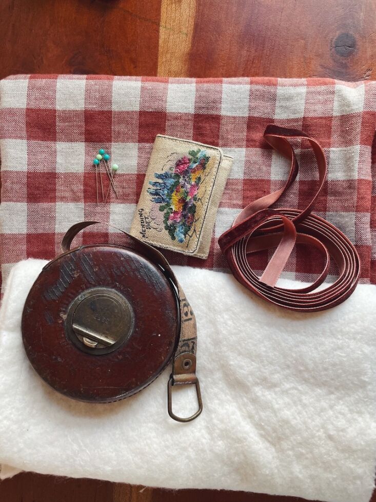 Zara heredó muchos de sus materiales de artesanía de sus abuelas, ambas de 10 años.