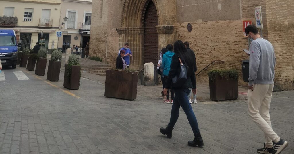 Sevilla: las grandes iglesias gótico-mudéjares de mi itinerario original en la ciudad.  Cuarta parte San Marcos y su torre mudéjar parecida a la Giralda
