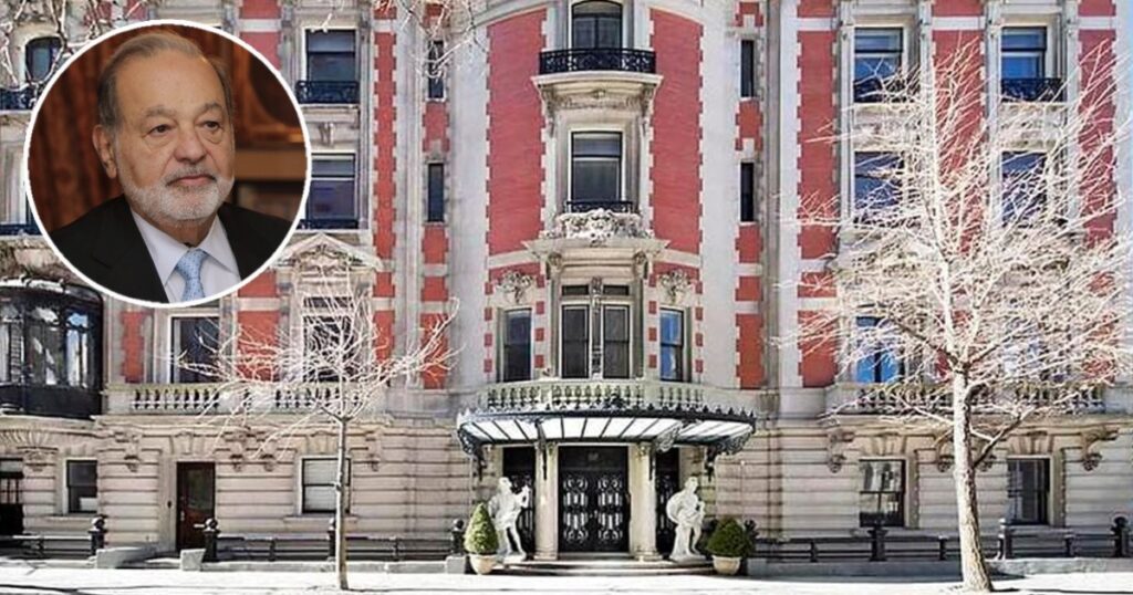 Carlos Slim pone a la venta su mansión de Nueva York por $80 millones