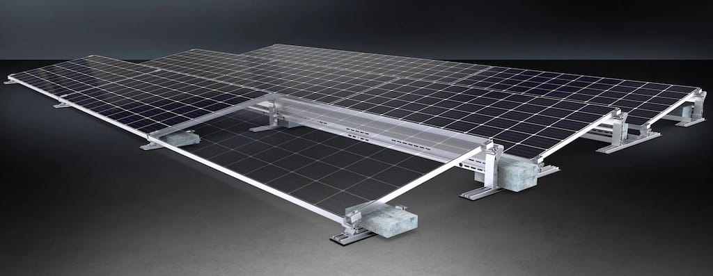 Aerocompact COMPACTFLAT SN 2: Nuevo sistema de carriles modulares para módulos fotovoltaicos en cubiertas planas