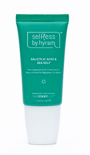 Sérum facial limpiador de poros y control de grasa con ácido salicílico y algas marinas