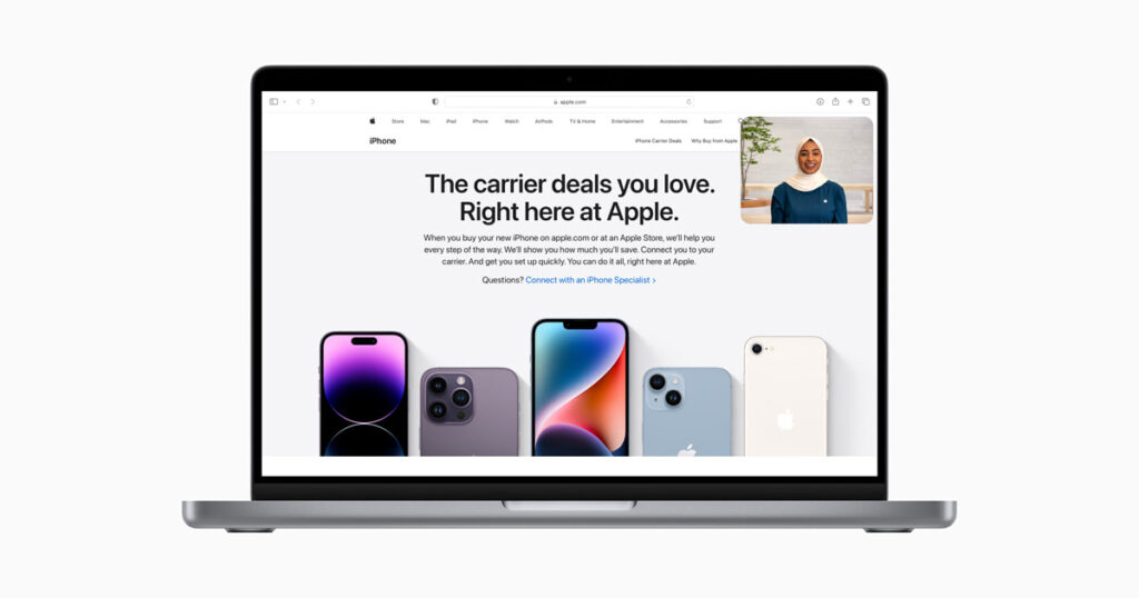 Apple lanza Shop con un especialista a través de un vídeo