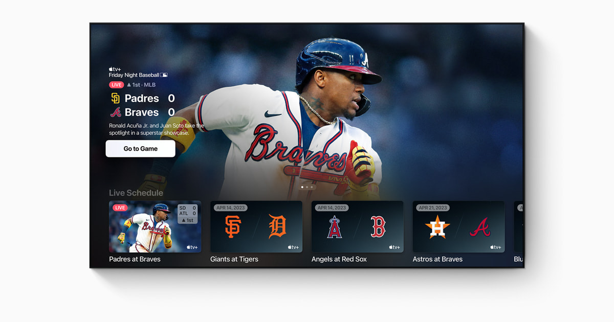 Friday Night Baseball continúa el 7 de abril en Apple TV+